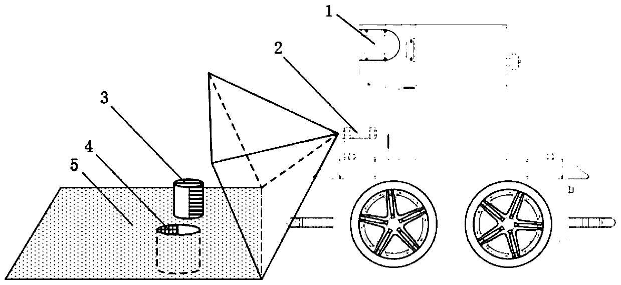 Transformer substation inspection robot obstacle detection and recognition method integrated with depth camera