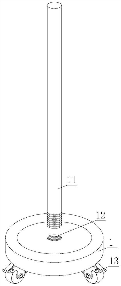 Ventilation type tool management device for numerical control machine tool