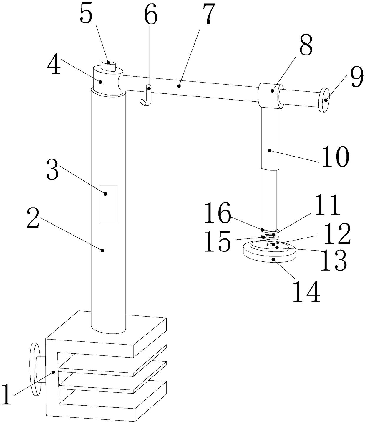 Special hemostasis emergency treatment device for cardiology department