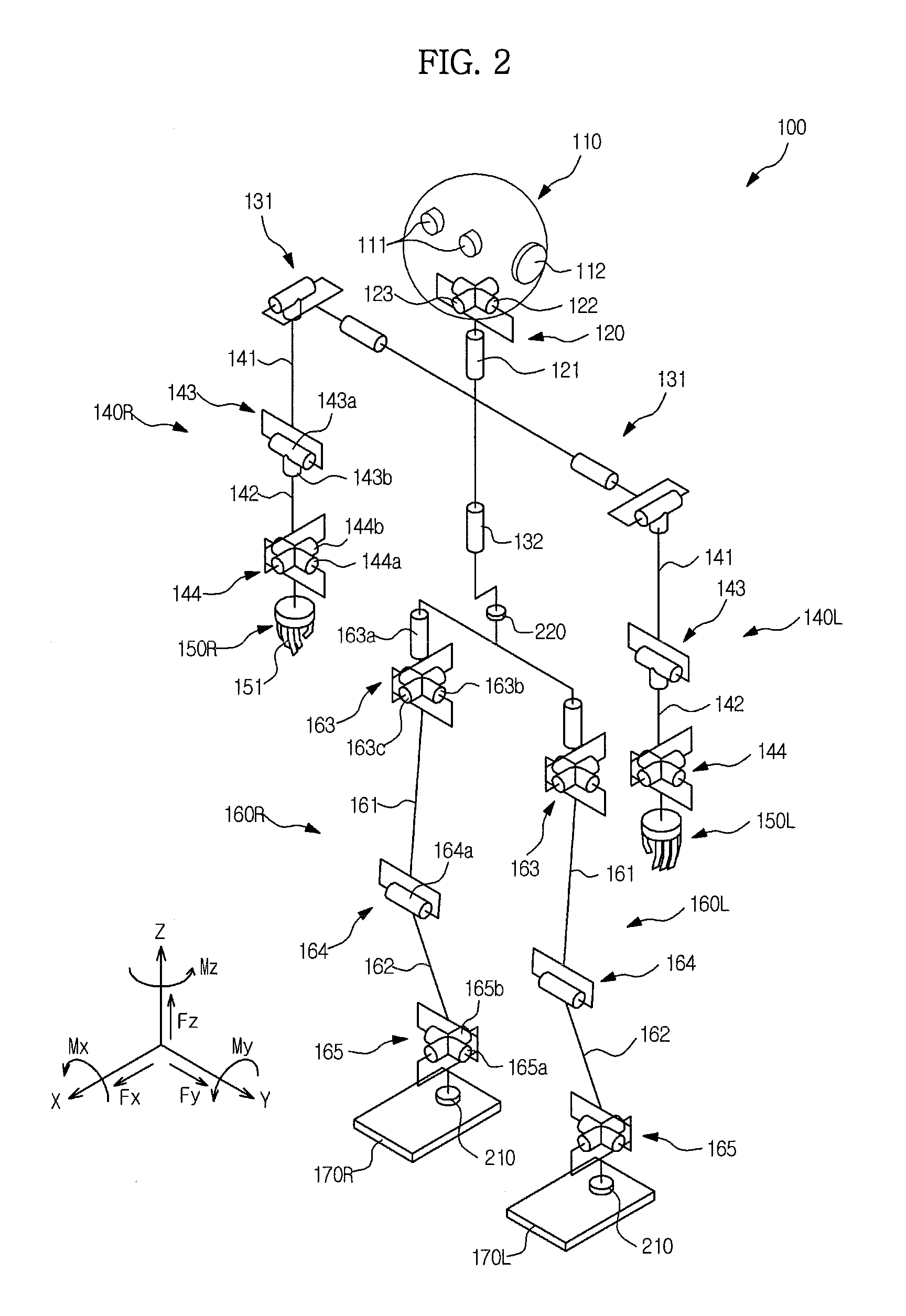 Balance control apparatus of robot and control method thereof