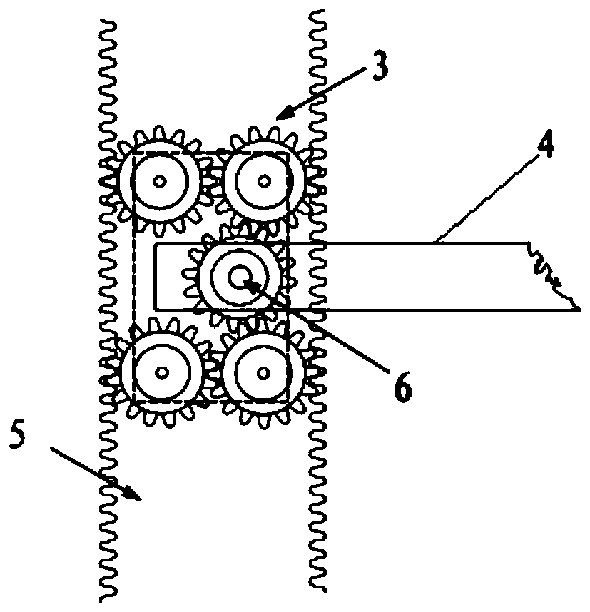 High-density, high-flow vertical ring lift parking unit and automatic parking system