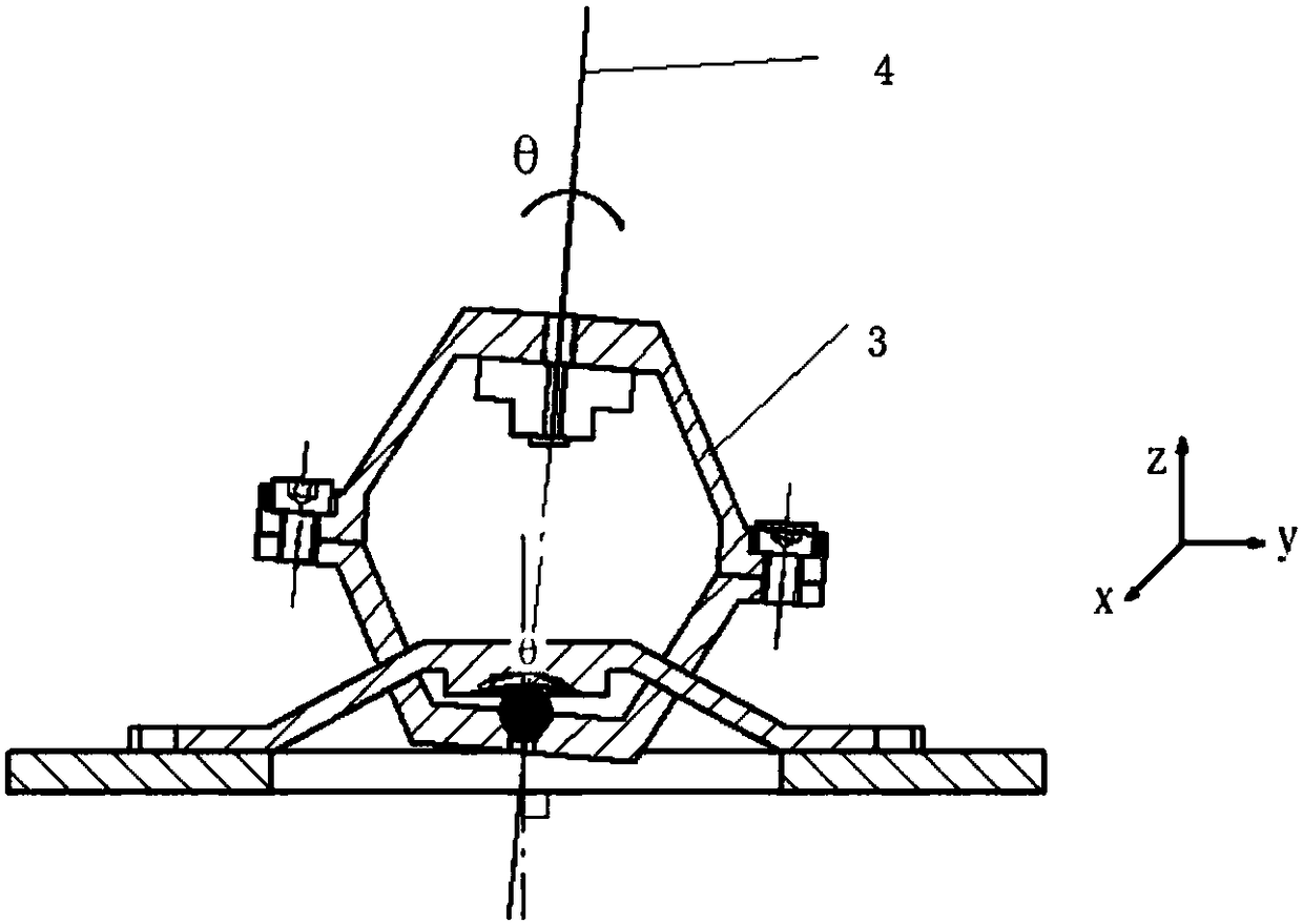 Single-degree-of-freedom self-adaptive balance assembling mechanism