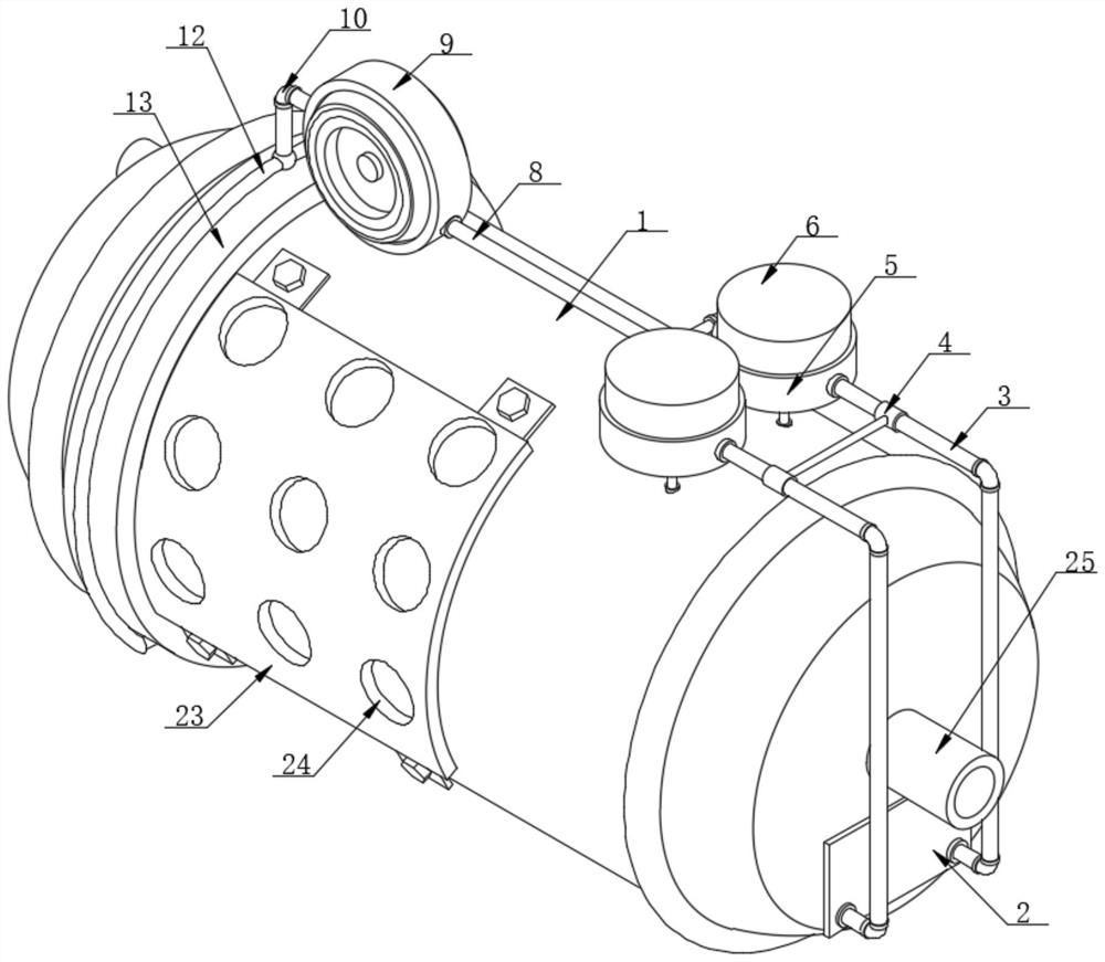 Biomass pyrolysis heat supply device and use method thereof