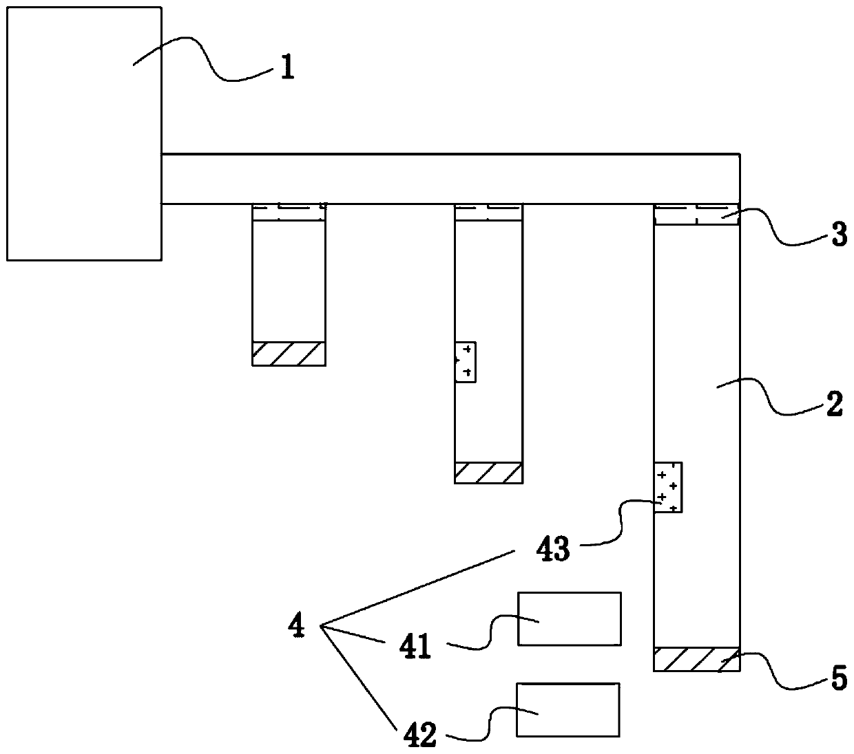 Machine room temperature and humidity adjusting system