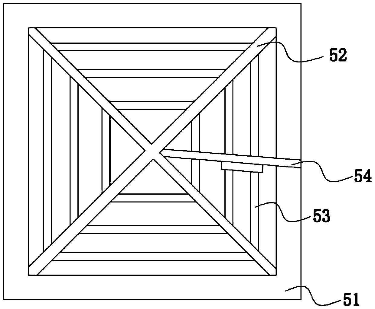 Machine room temperature and humidity adjusting system