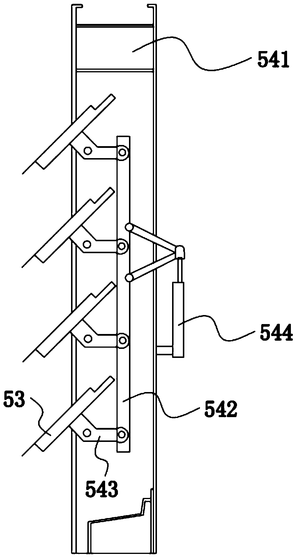 Machine room temperature and humidity adjusting system