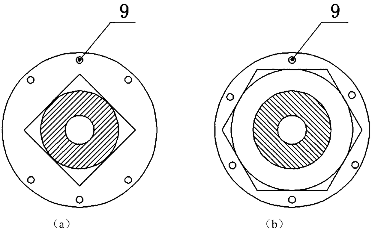 Hydraulic pipeline joint applied to high-pressure and high-frequency vibration environment