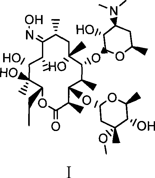 Preparation method of erythromycin A(E) oxime