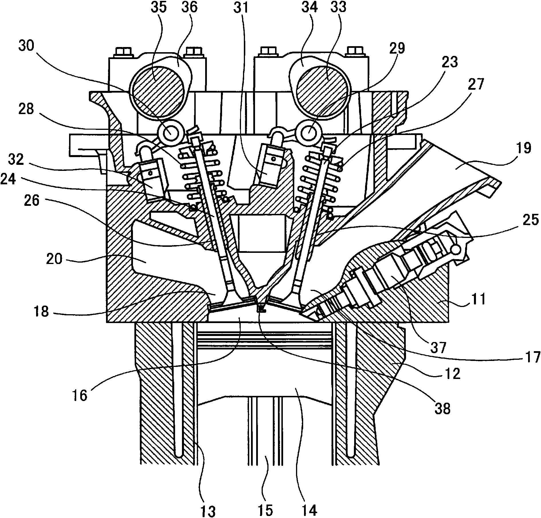 Cylinder head for internal combustion engine