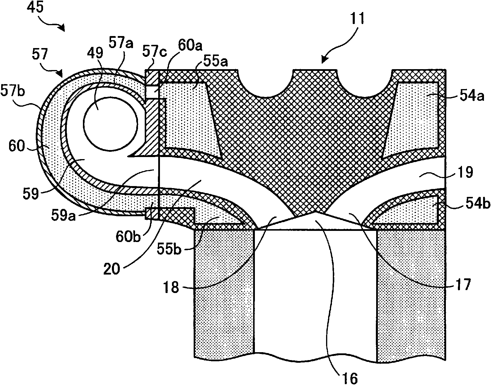 Cylinder head for internal combustion engine