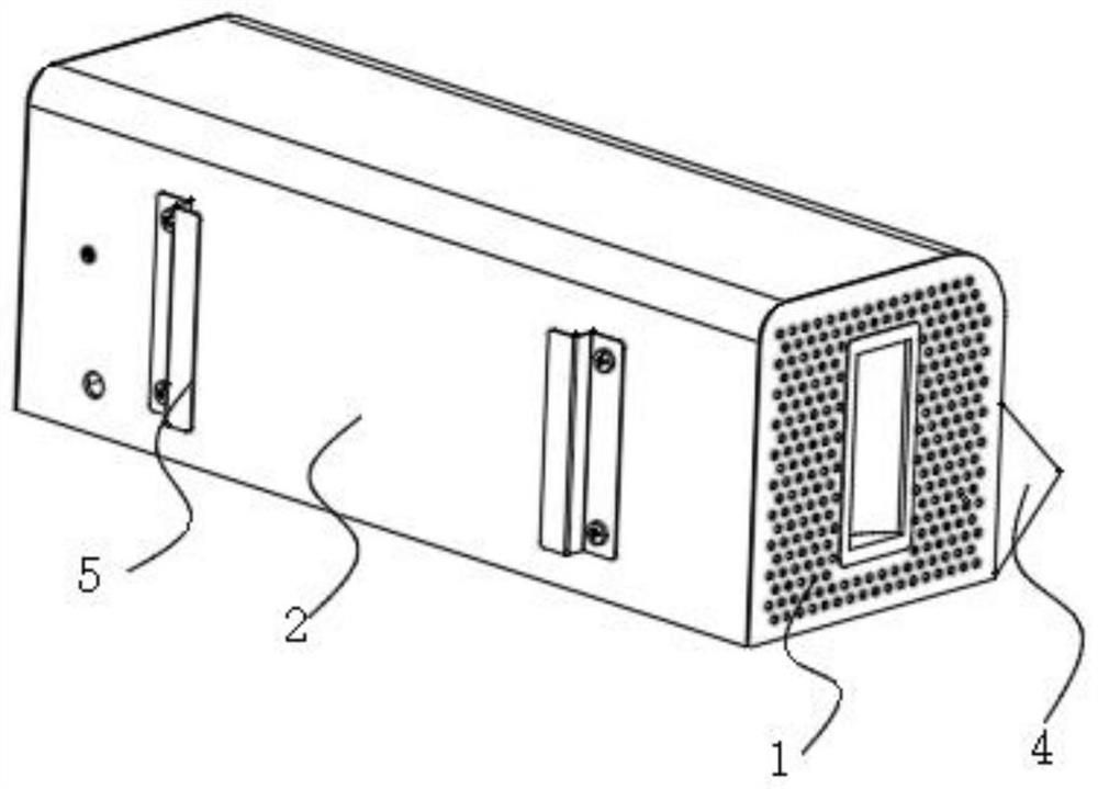 Deodorizing and disinfecting dryer for wardrobe