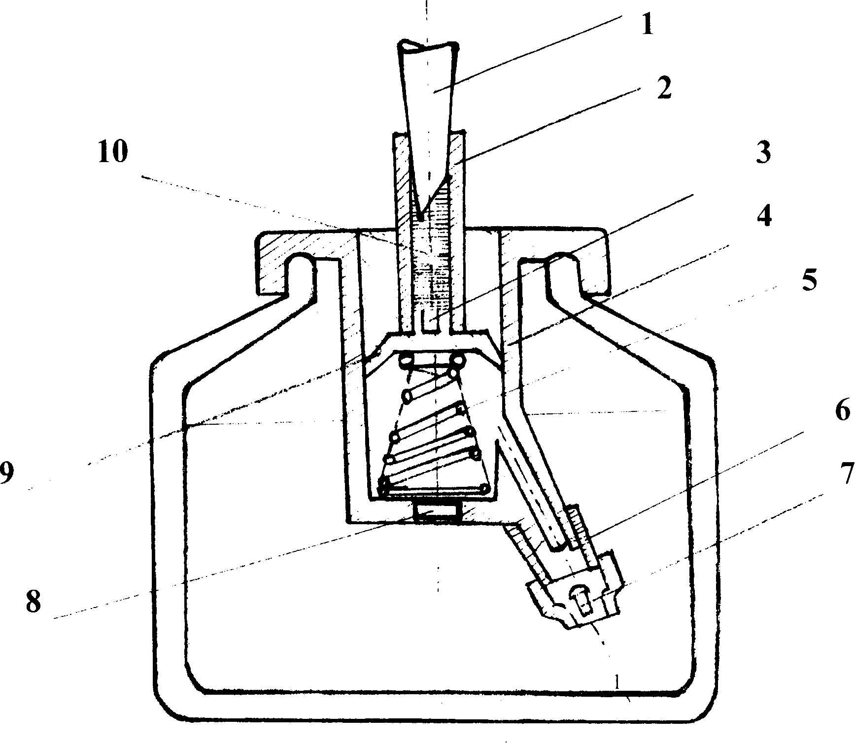 Pen automatic water aspirator