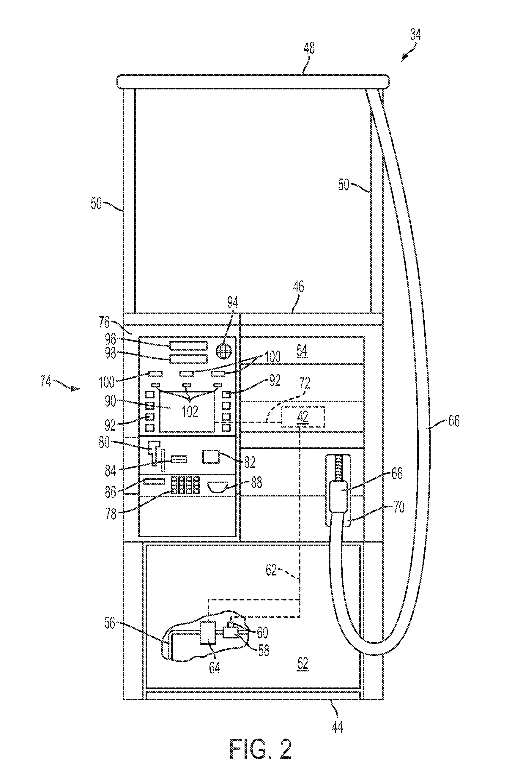 Fuel dispensing payment system for secure evaluation of cardholder data