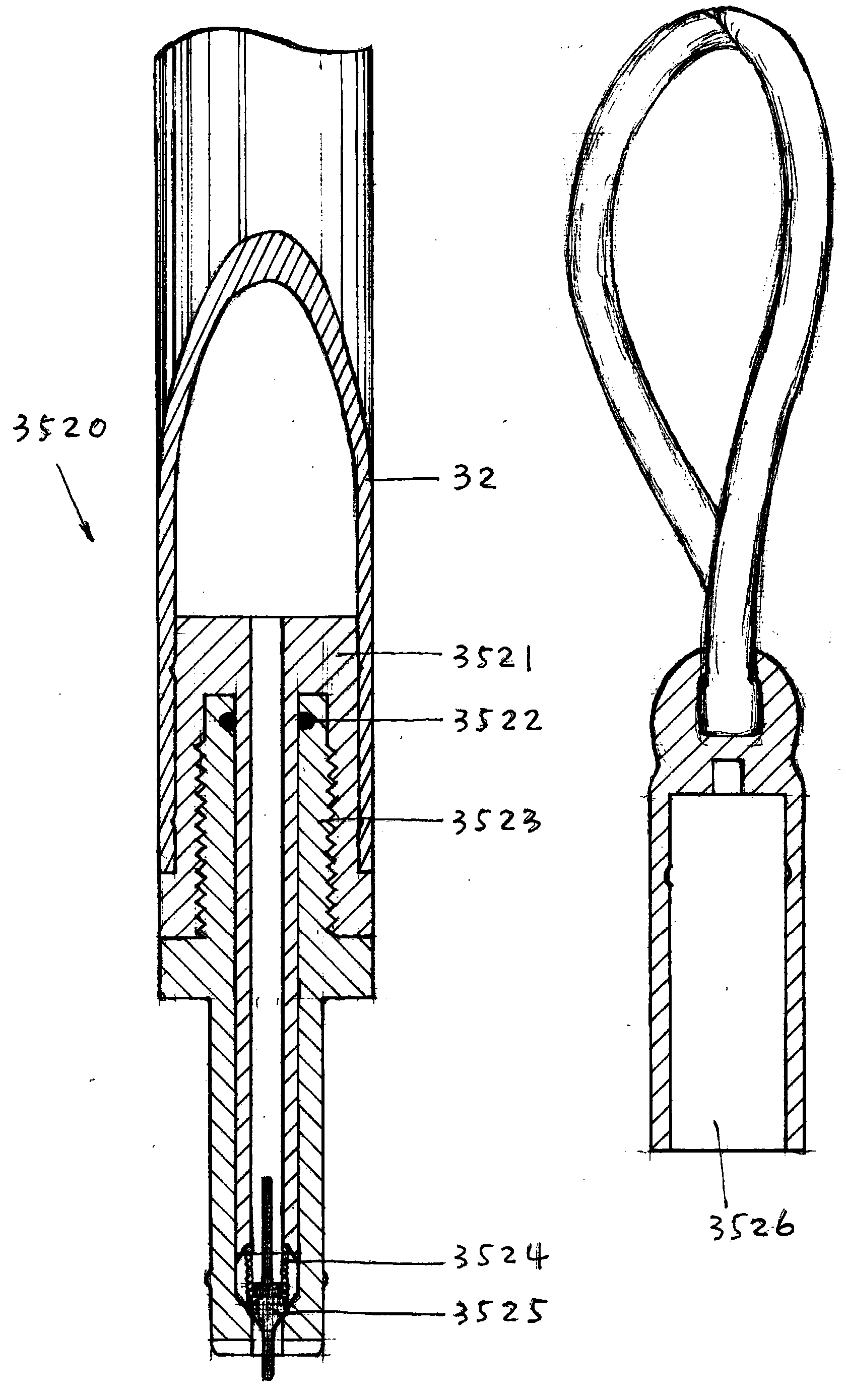 Writing brush with ink rod and fine adjustment function