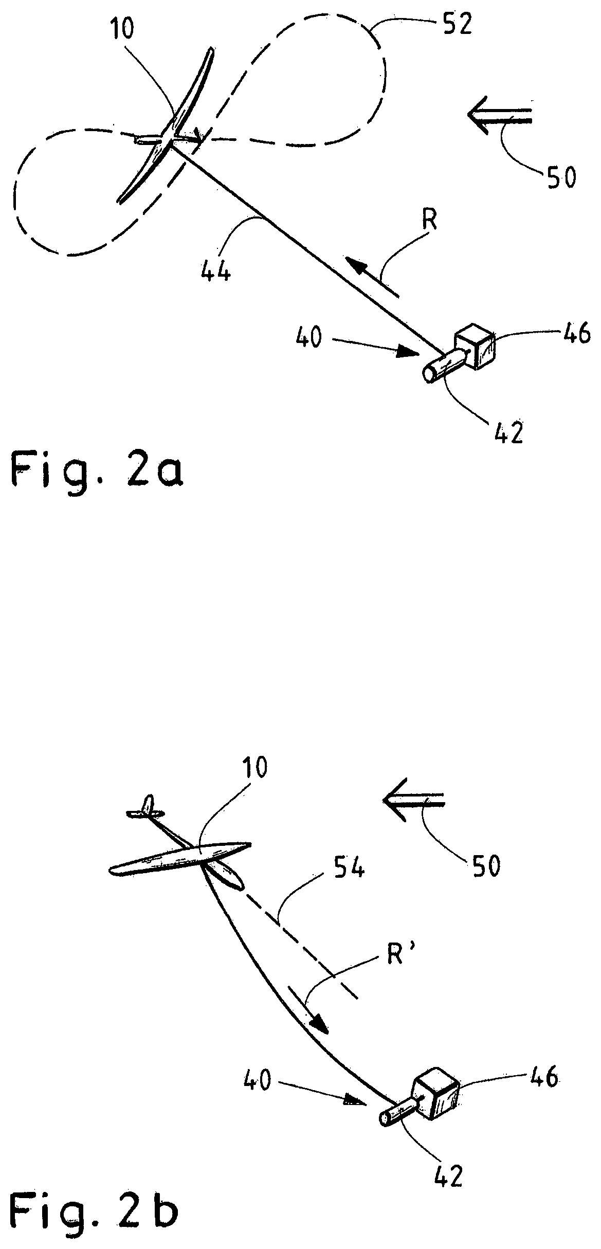 System and method for airborne wind energy production