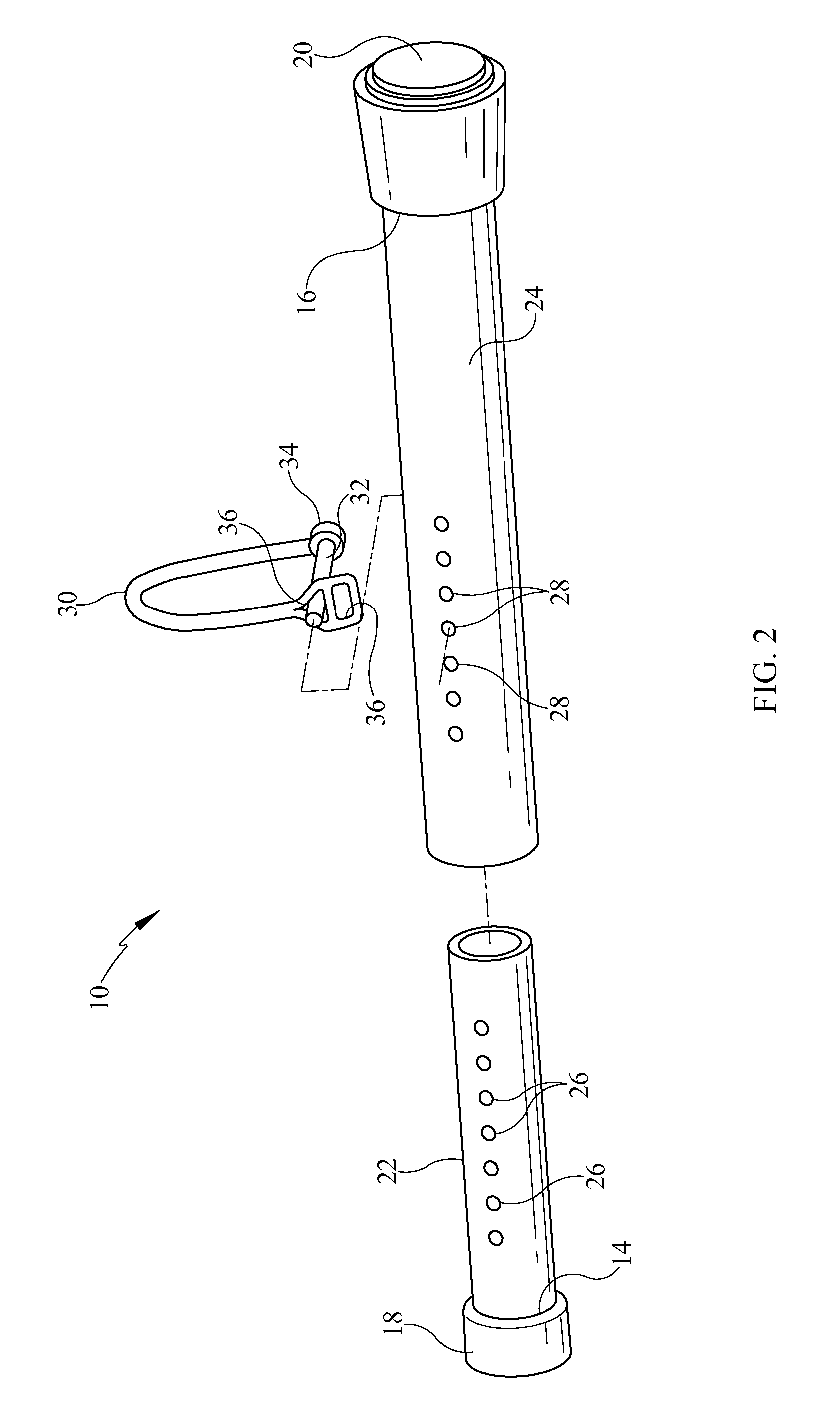 Vehicle garment hanging device