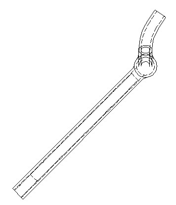 Disposable oral-nasal oxygen tube