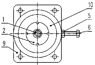 Cone shock absorber with adjustable stiffness and installation regulating method thereof