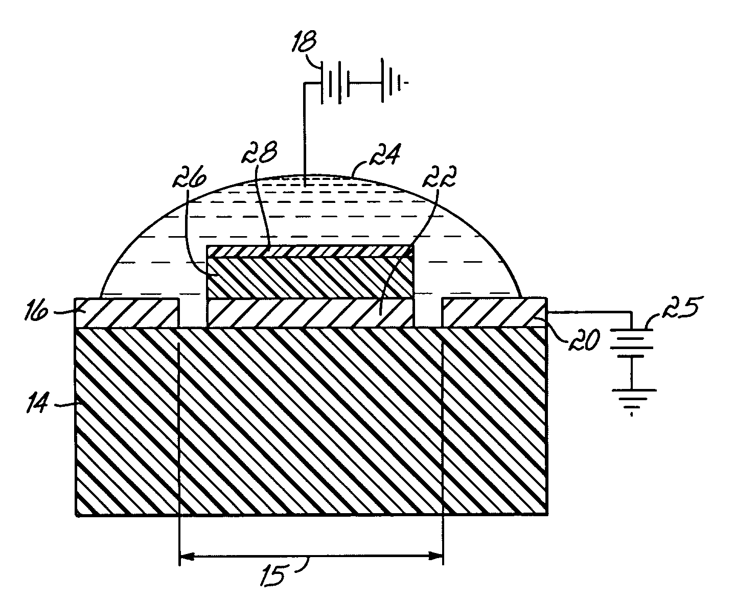 Liquid logic structures for electronic device applications