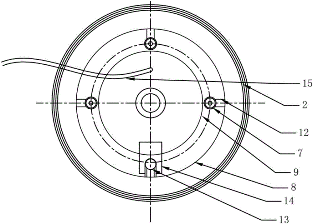 Device and method used for measuring end face turning temperature