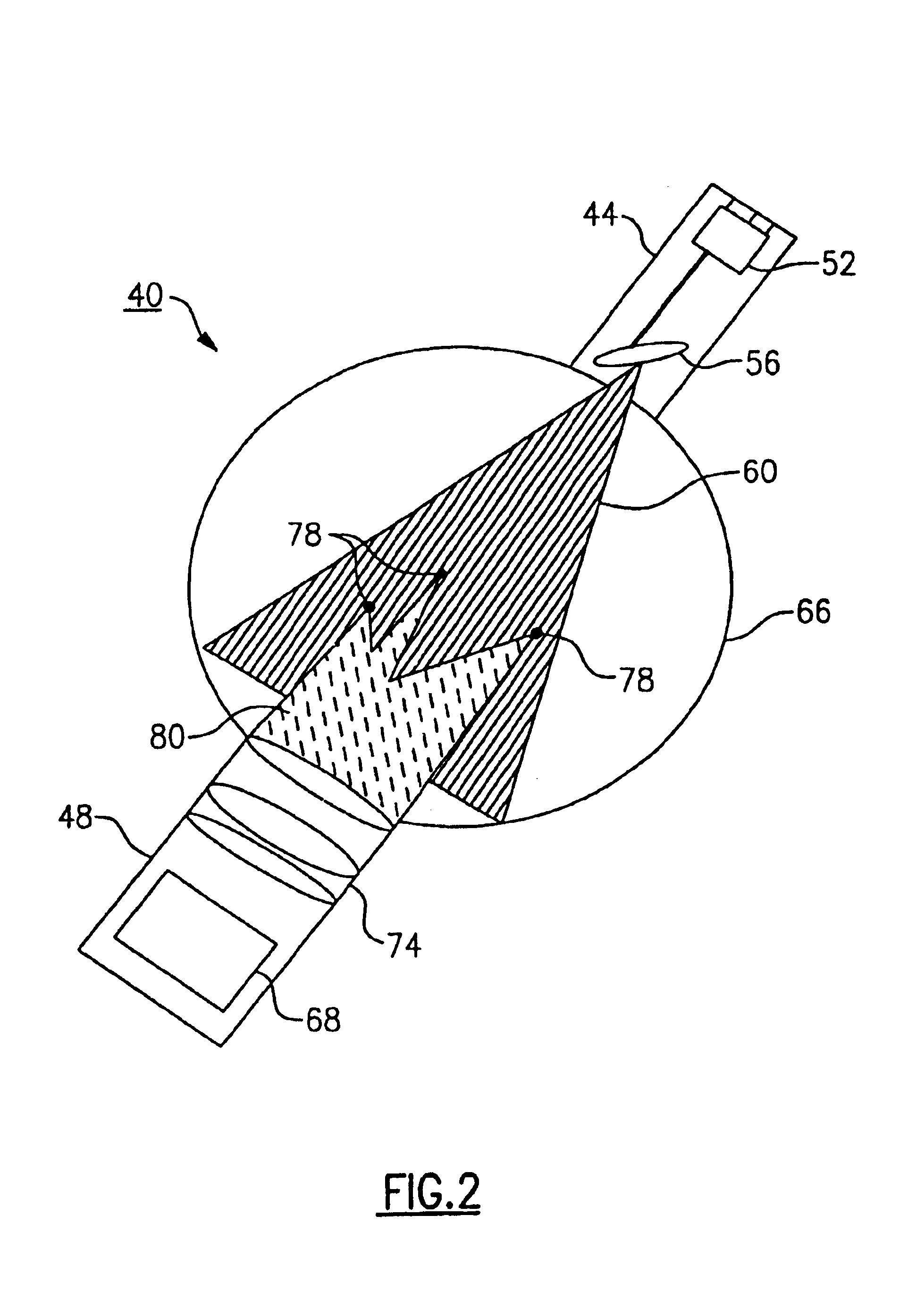 Signal processing method for in-situ, scanned-beam particle monitoring