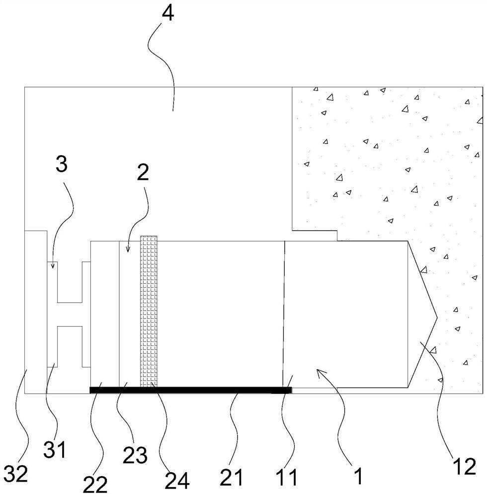 A kind of screw top drilling construction method