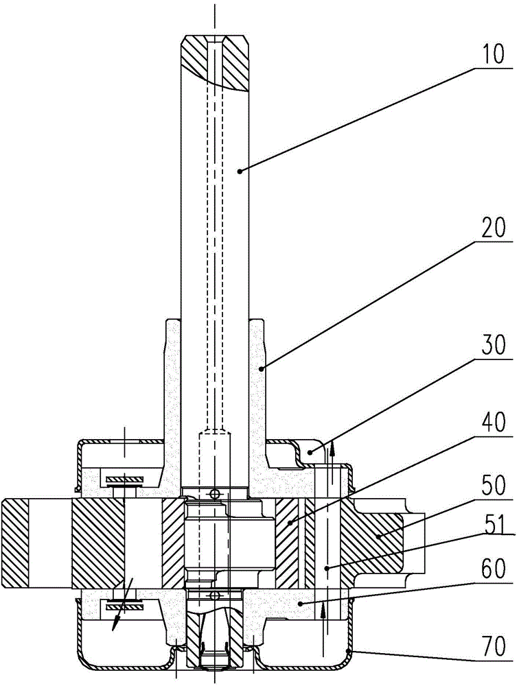 Pump body and compressor