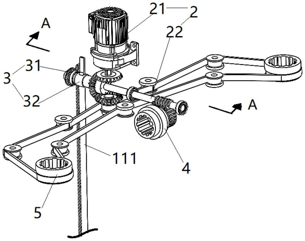 Rescue device for water conservancy project