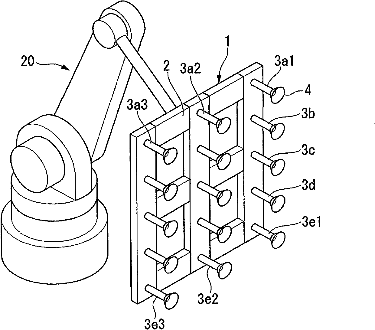 Method of taking glass substrate