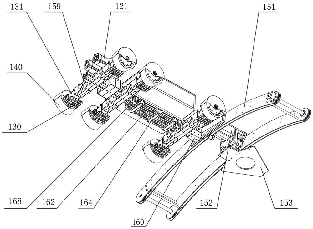 Wall-climbing robot suitable for cleaning fan tower