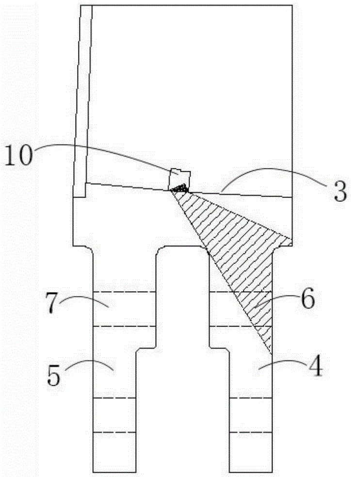 Ultrasonic phased array imaging detection method for steam turbine blade root bolt holes