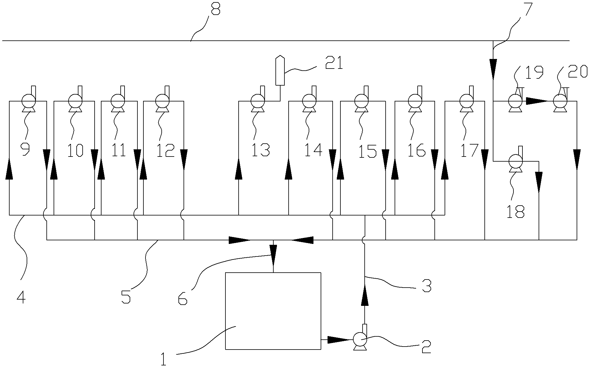 Method for recovering and using machine sealing water during monoammonium phosphate production