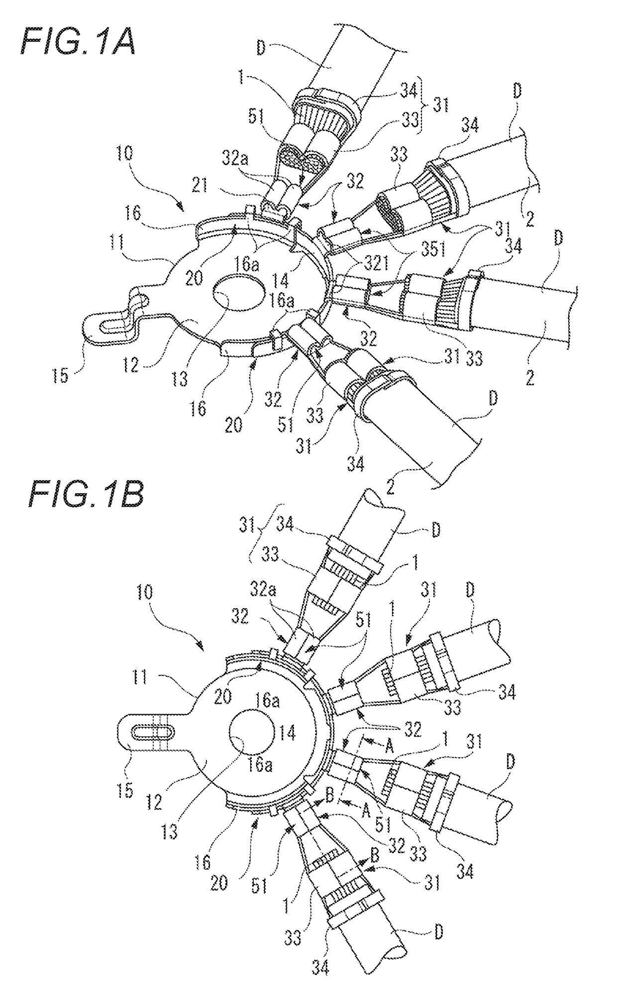 Connection structure and connection method for terminal fitting