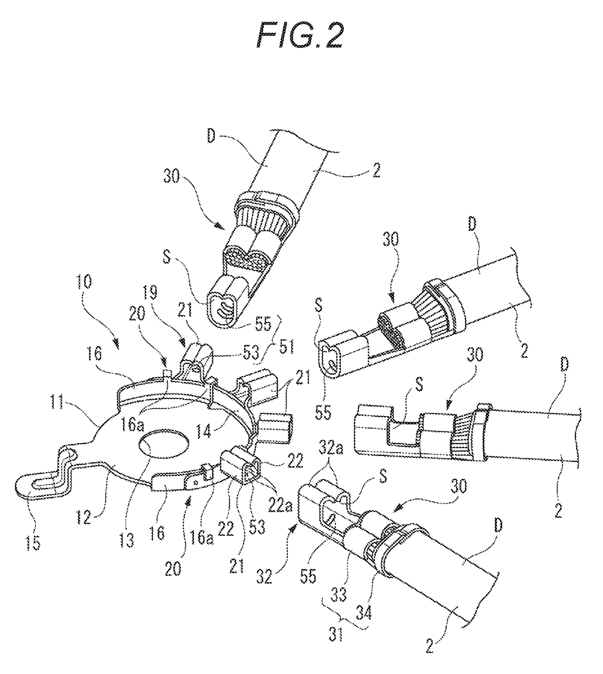 Connection structure and connection method for terminal fitting