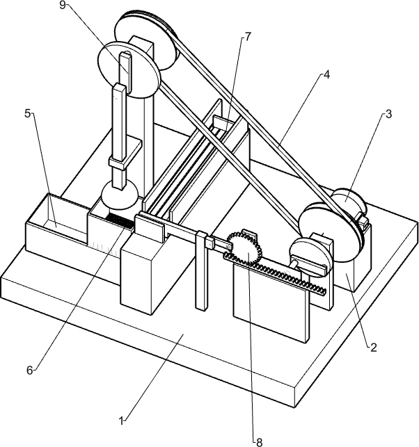 Medicinal material grinding device for traditional Chinese medicine department