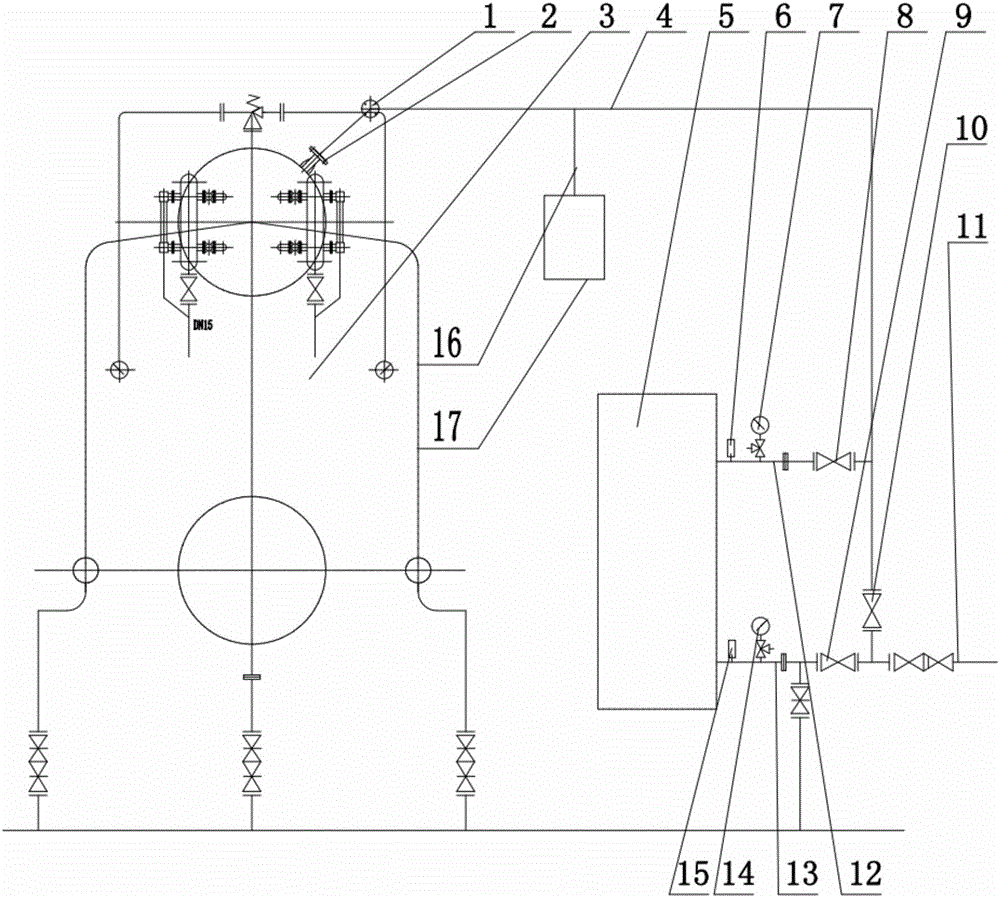 Biofuel boiler smoke discharge afterheat utilization system