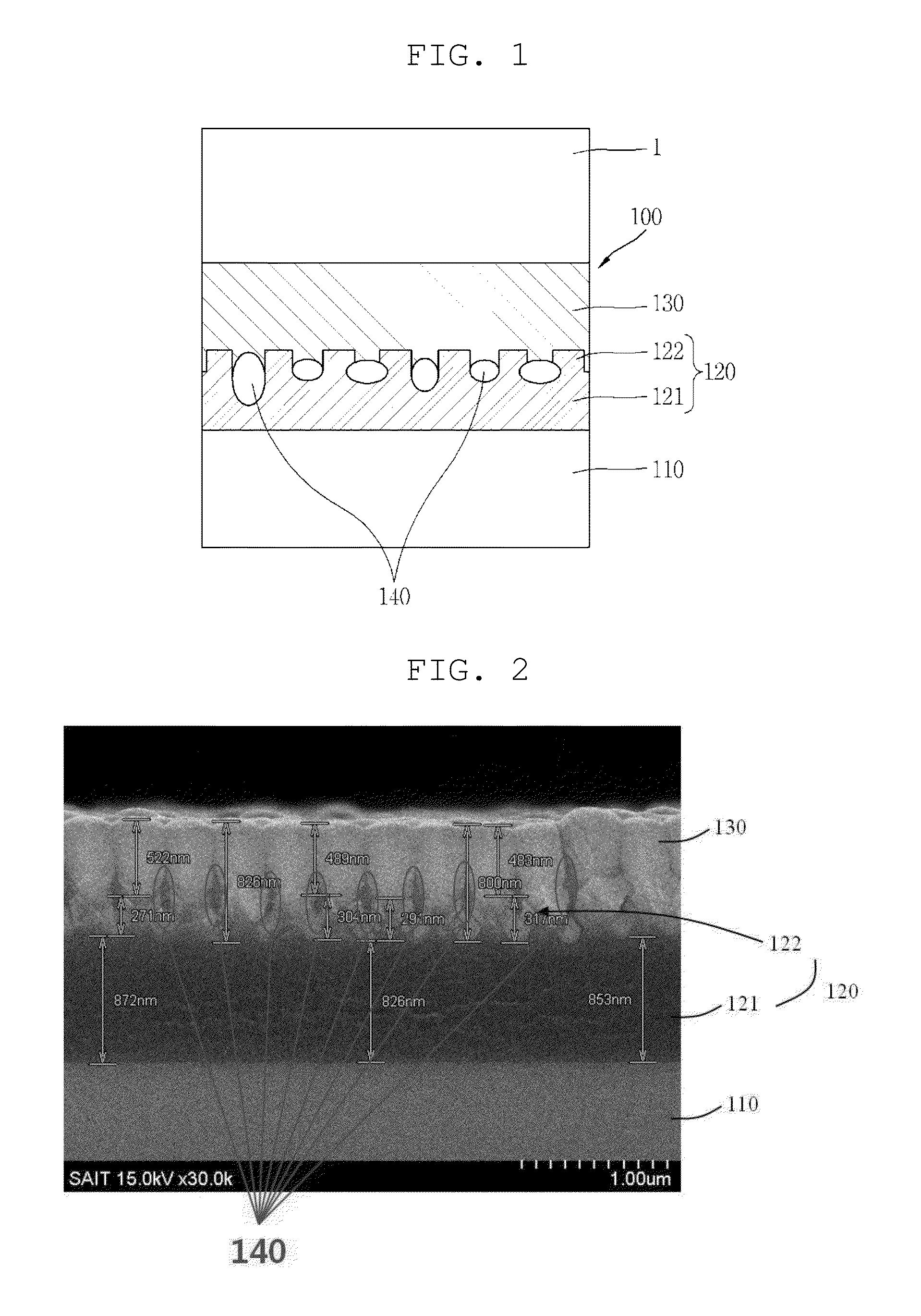 Light extraction substrate for organic light-emitting element, method for manufacturing same and organic light-emitting element including same