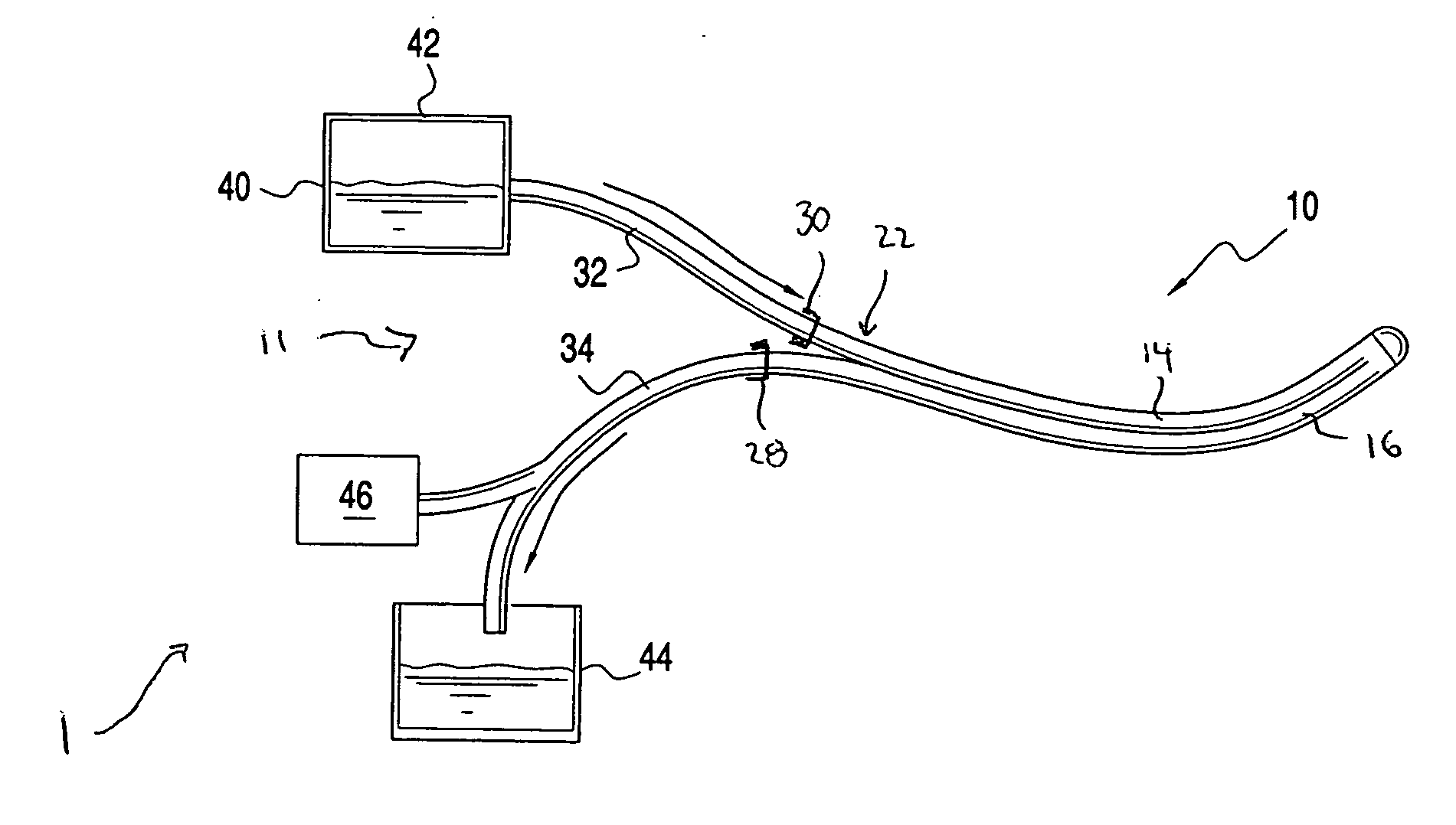 Intra-thecal catheter and method for cooling the spinal cord and brain