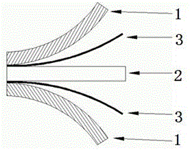 Artificial graphite and copper composite heat sink and preparation method thereof