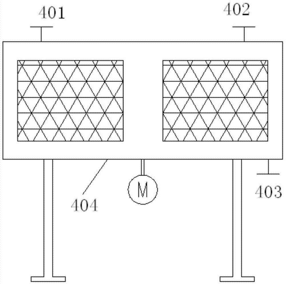 Device and method for treating chemical wastewater