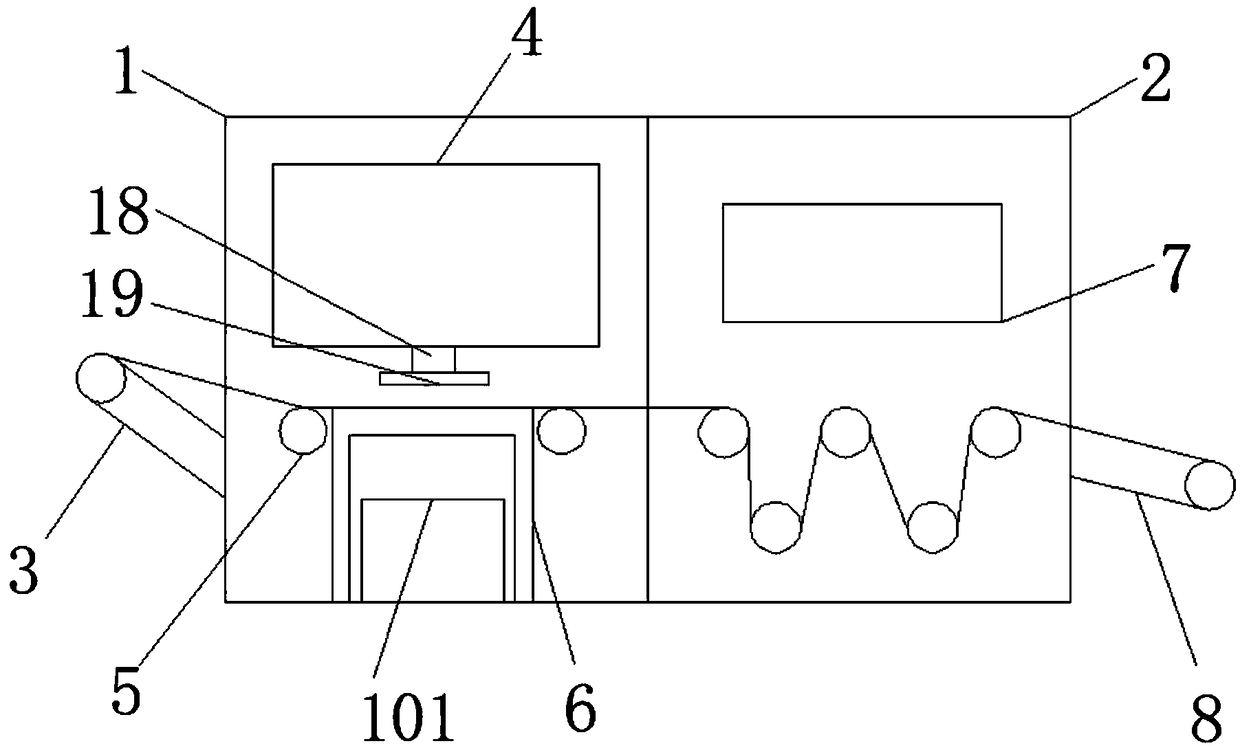 Textile finishing device for flax textile processing