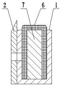 Cutting glue machine