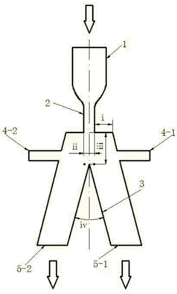 Asymmetrical vortex control device and control method for aircraft forebody