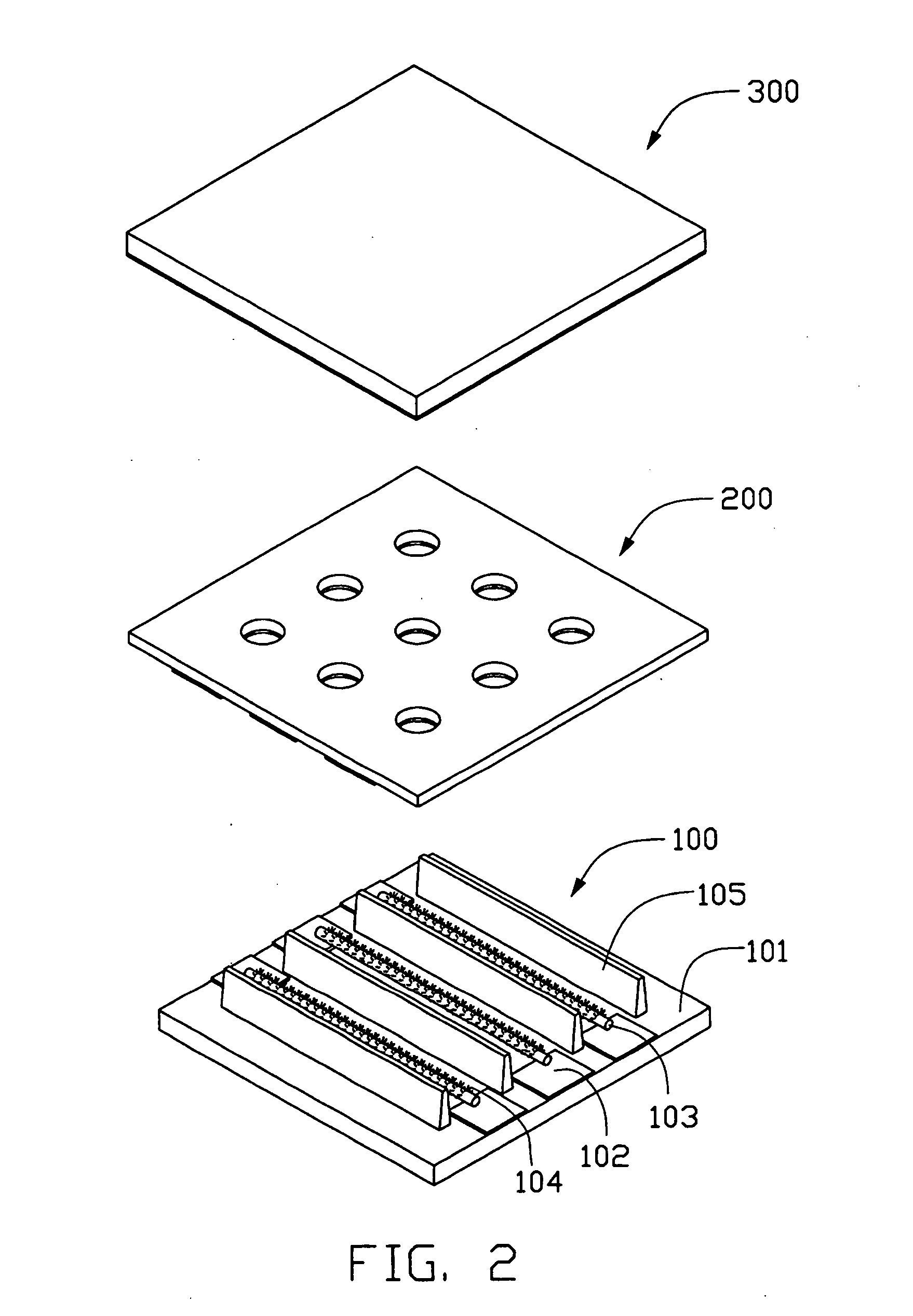 Field emission device with carbon nanotubes