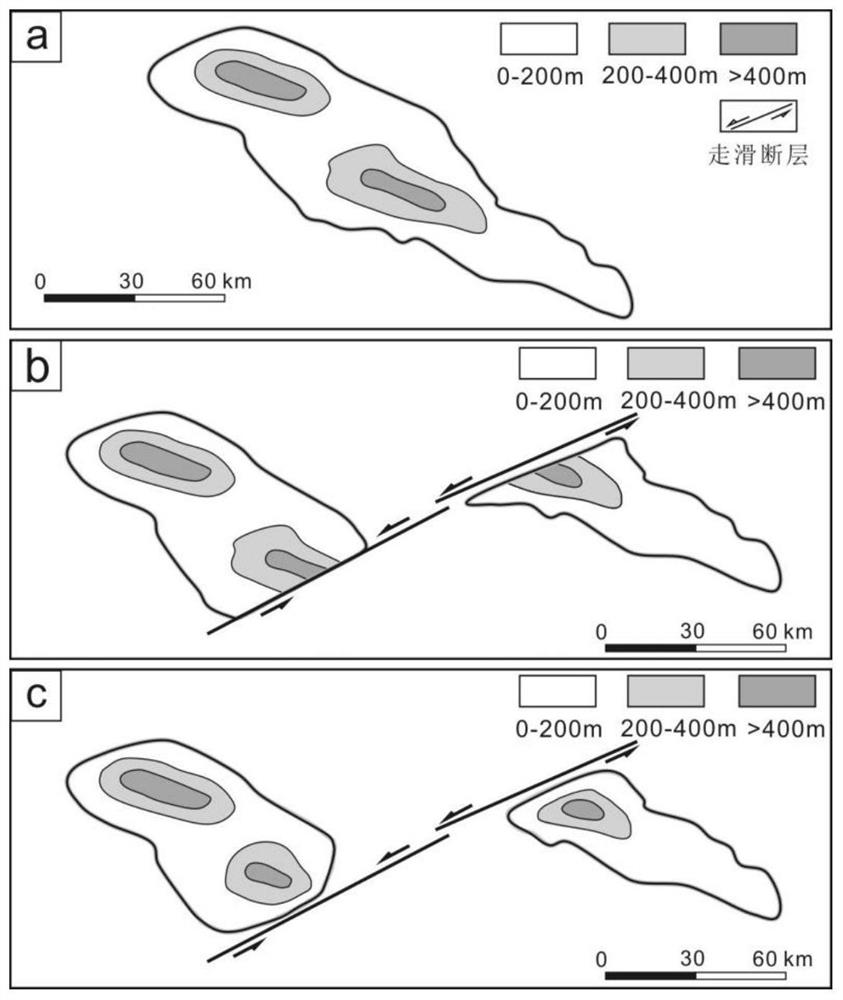 A method to restore the original sedimentary appearance of a strike-slip reformed basin