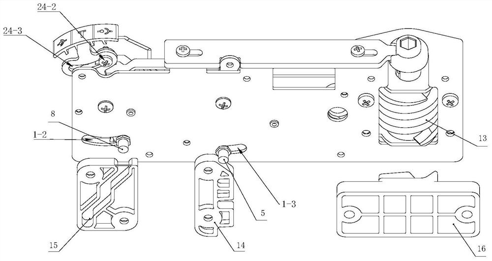 Three-position positioning interlocking mechanism traction lock plate anti-misoperation reinforcement mechanism assembly and drawer unit