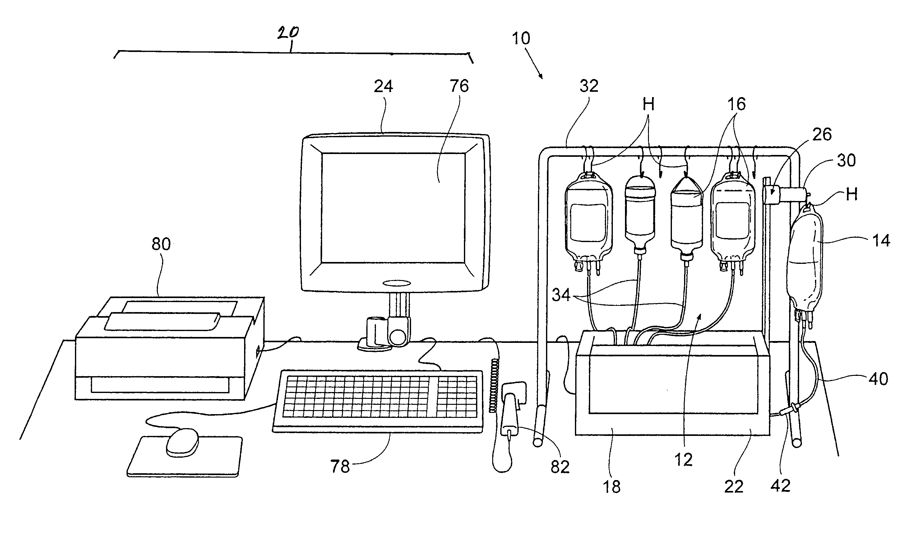 Apparatus and method for transferring data to a pharmaceutical compounding system