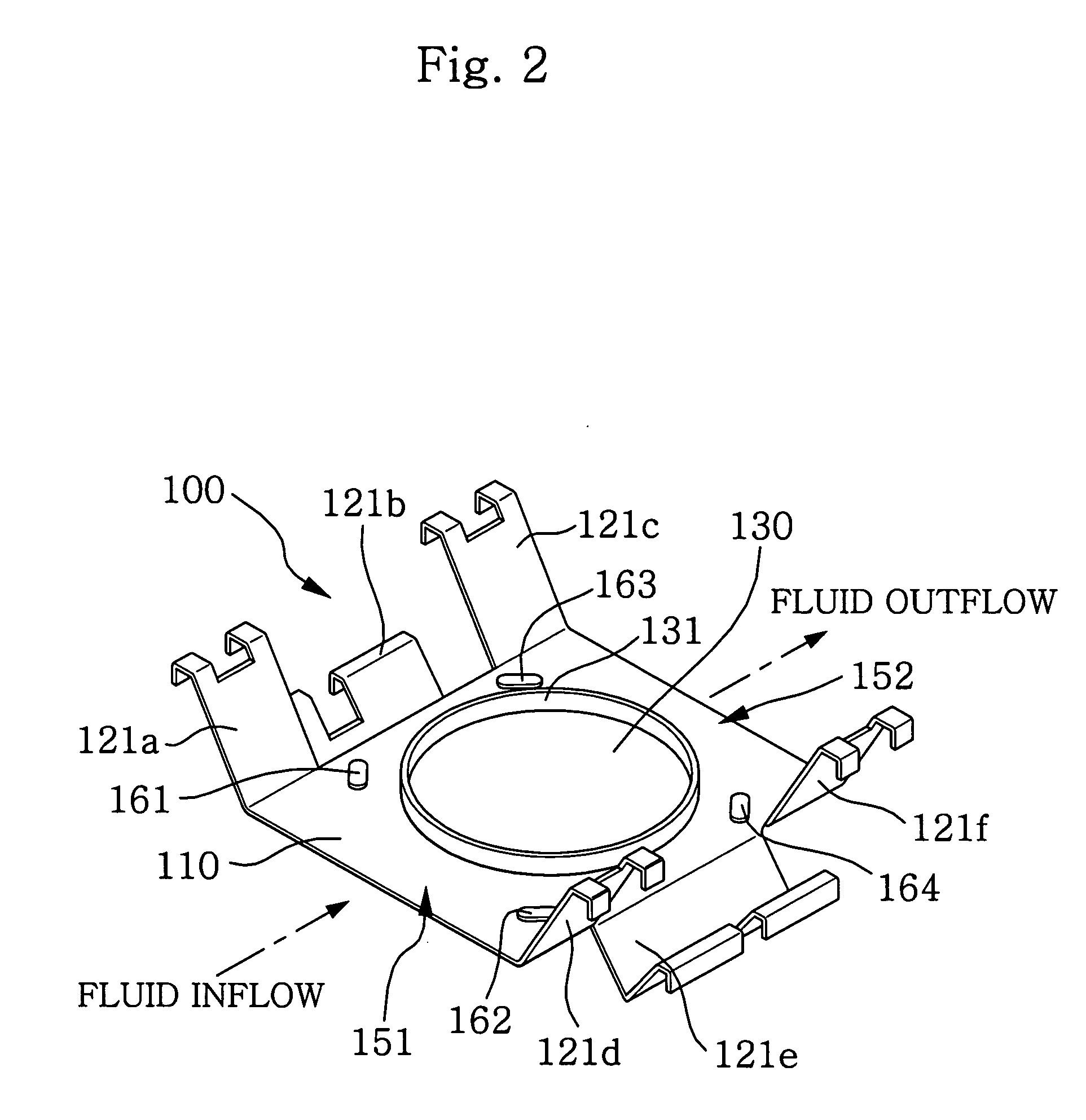 Magnetron cooling fin