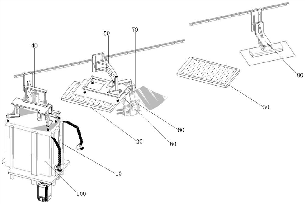 Double-sided film tearing equipment