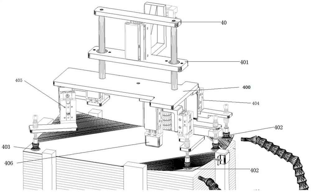 Double-sided film tearing equipment